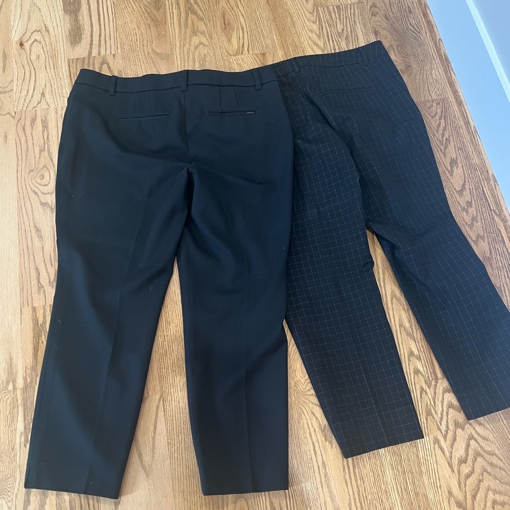 EUC 2 White House Black Market The Slim Ankle Pants. Size 14. - Picture 3 of 3